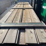 Ca. 11x Thermo Vuren Shiplap, 20x142mm, lengte 420cm